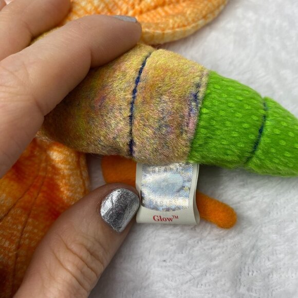 TY Beanie Babies - Glow the Firefly 4283 - Lightning Bug Insect Orange Green - Picture 4 of 6